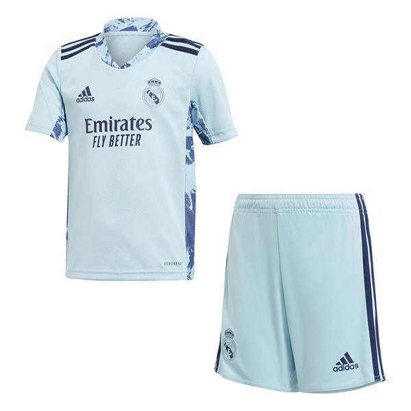 Camiseta Real Madrid 1ª Kit Niños Portero 2020 2021 Azul